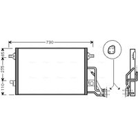 Kondensator, Klimaanlage AVA COOLING VN5190 von Ava Cooling