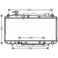 Kühler, Motorkühlung AVA COOLING TO2300 von Ava Cooling