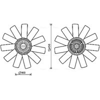 Lüfter, Motorkühlung AVA COOLING RTF558 von Ava Cooling