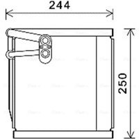 Verdampfer, Klimaanlage AVA COOLING KAV199 AVA von Ava Cooling