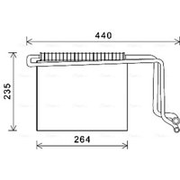 Verdampfer, Klimaanlage AVA COOLING MSV563 von Ava Cooling