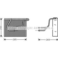 Verdampfer, Klimaanlage AVA COOLING RTV100 AVA von Ava Cooling