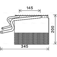 Verdampfer, Klimaanlage AVA COOLING RTV465 AVA Verdampfer, Klimaanlage AVA COOLING RTV465 AVA von Ava Cooling