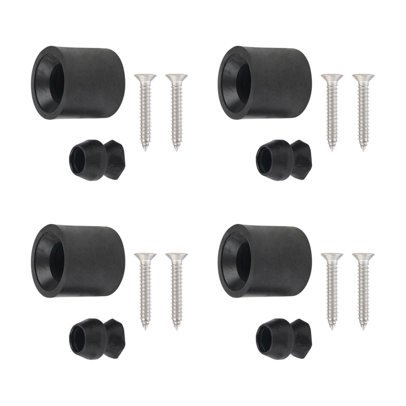 Avejjbaey 4PCS Utility Trailer Türhalter Set Fade Resistant Gummistoppers Wetterfestes Anhängerteil Einfach Für Pferdeanhänger Avejjbaey 4PCS Utility Trailer Türhalter Set Fade Resistant Gummistoppers Wetterfestes Anhängerteil Einfach Für Pferdeanhänger von Avejjbaey