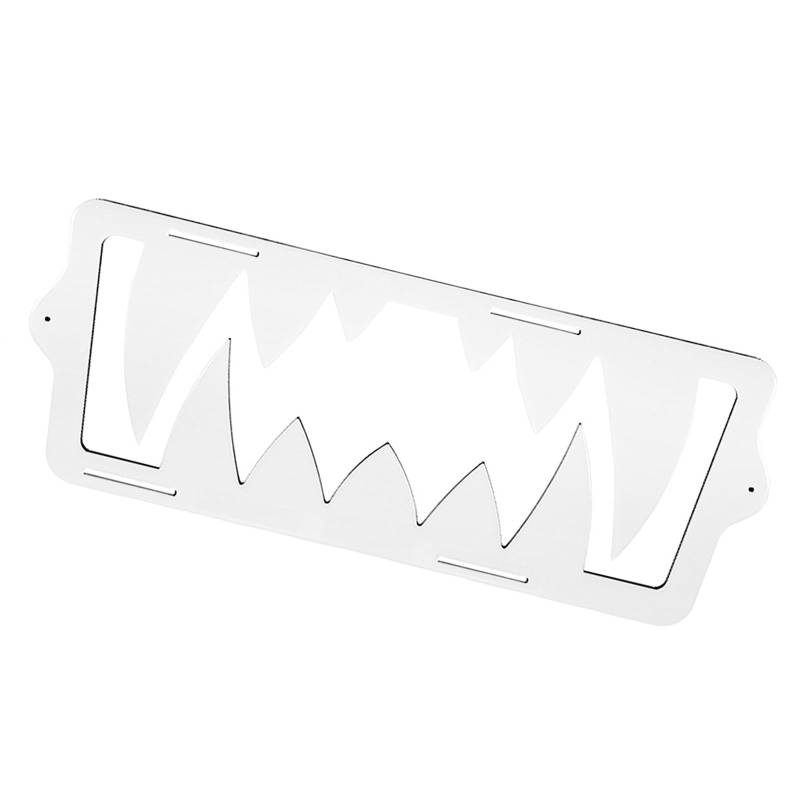 Avejjbaey Kühlergrillzähne Einsatzkühlerschutzbehörden Dekorative Zubehör Easy Installation Kühler Gitterschutzabdeckungen Dekoration von Avejjbaey