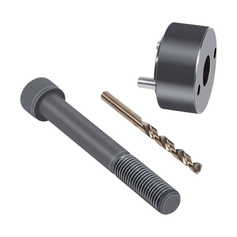Avejjbaey Kurbelwellen Dämpferbohrmaschine Pinning Feature Clamp Geeignet Für Motormodifikation Und Wartung Genauige Lochpositionierung von Avejjbaey