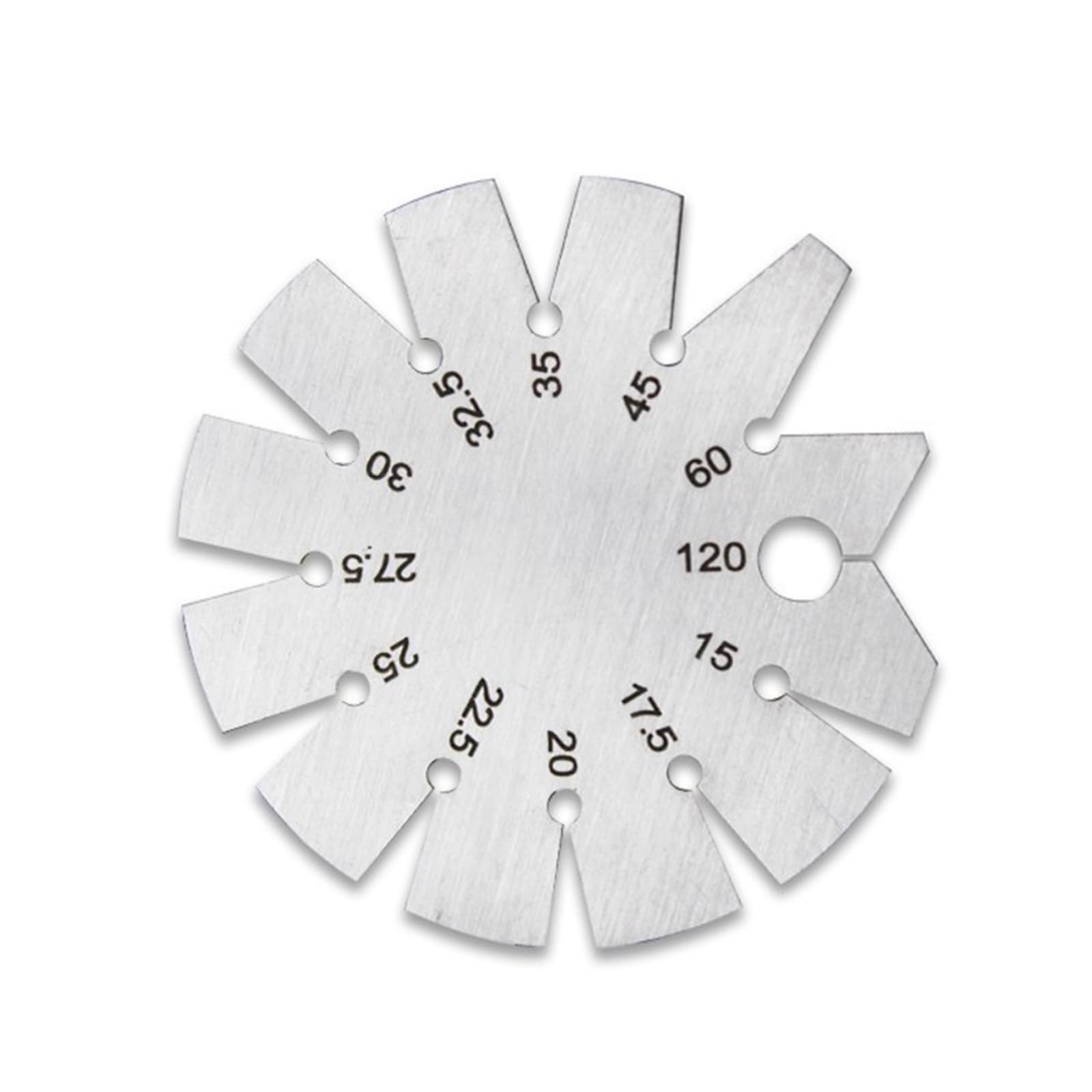 Avejjbaey Winkelmesser Metallbearbeitungsschraubengewinde Tragbare Edelstahl Schneidwinkel Gage Messinstrument Avejjbaey Winkelmesser Metallbearbeitungsschraubengewinde Tragbare Edelstahl Schneidwinkel Gage Messinstrument von Avejjbaey