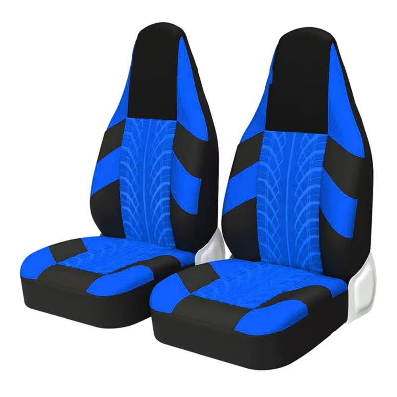 Autositzbezüge Für Suzuki Für Swift 2002 High Bucket Autositzbezüge Universal Für Die Meisten Auto Sport Sitzschutz Sitzbezüge Auto(E Blue 2PCS) von Avfpra