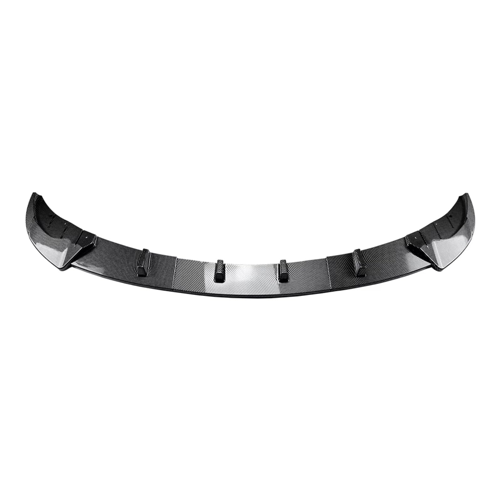 Frontspoiler Für 5 Series F10 2011-2014 Standardversion Auto Spoiler Stoßstange Frontstoßstange Lip Splitter Diffusor Lip Body Kit Frontspoiler Lippe(Carbon Look) von Avfpra