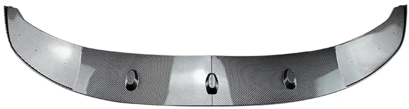 Frontspoiler Für 5 Series F10 F11 Sport 535i 528i M550d 2010-2016 Auto Front Stoßstange Lip Splitter Diffusor Körper Kit Spoiler Trim Tuning Frontspoiler Lippe(Carbon Look Lip) von Avfpra