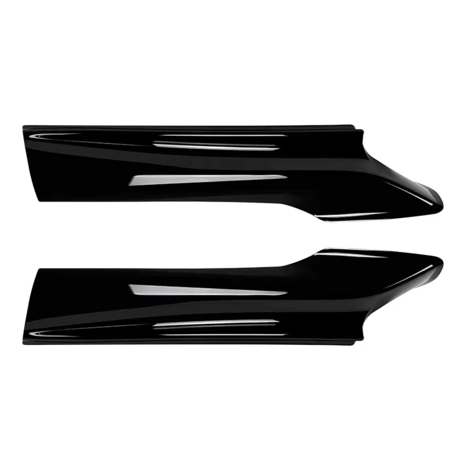 Frontspoiler Für 5 Series F10 F11 Sport 535i 528i M550d 2010-2016 Auto Front Stoßstange Lip Splitter Diffusor Körper Kit Spoiler Trim Tuning Frontspoiler Lippe(Gloss Black) von Avfpra