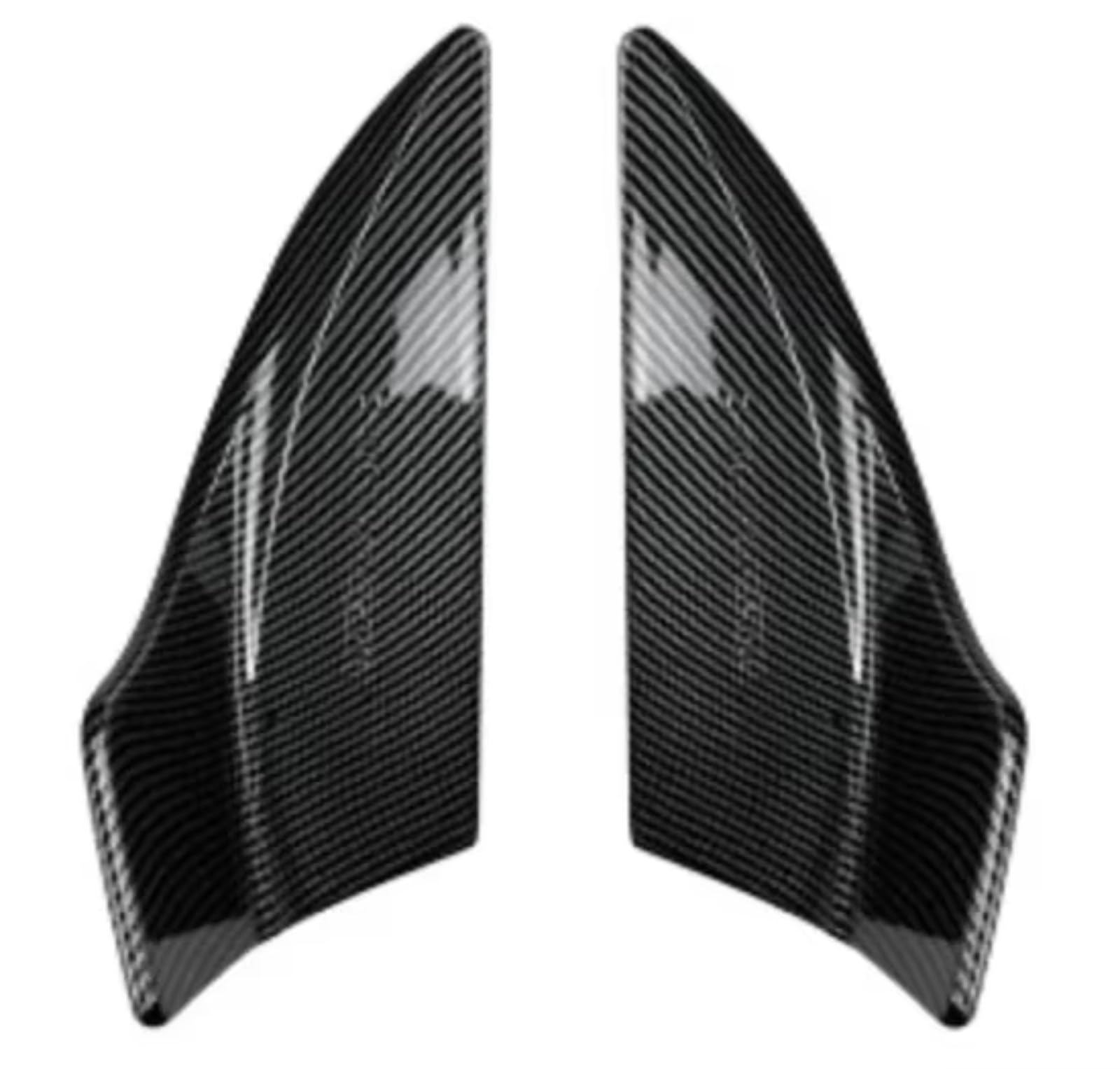 Frontspoiler Für Benz C W206 S206 Für AMG C43 2021-2024 Frontschürze Spoiler Ecke Protector Canard Diffusor Splitter Außen Tuning Frontspoiler Lippe(Carbon Look) von Avfpra