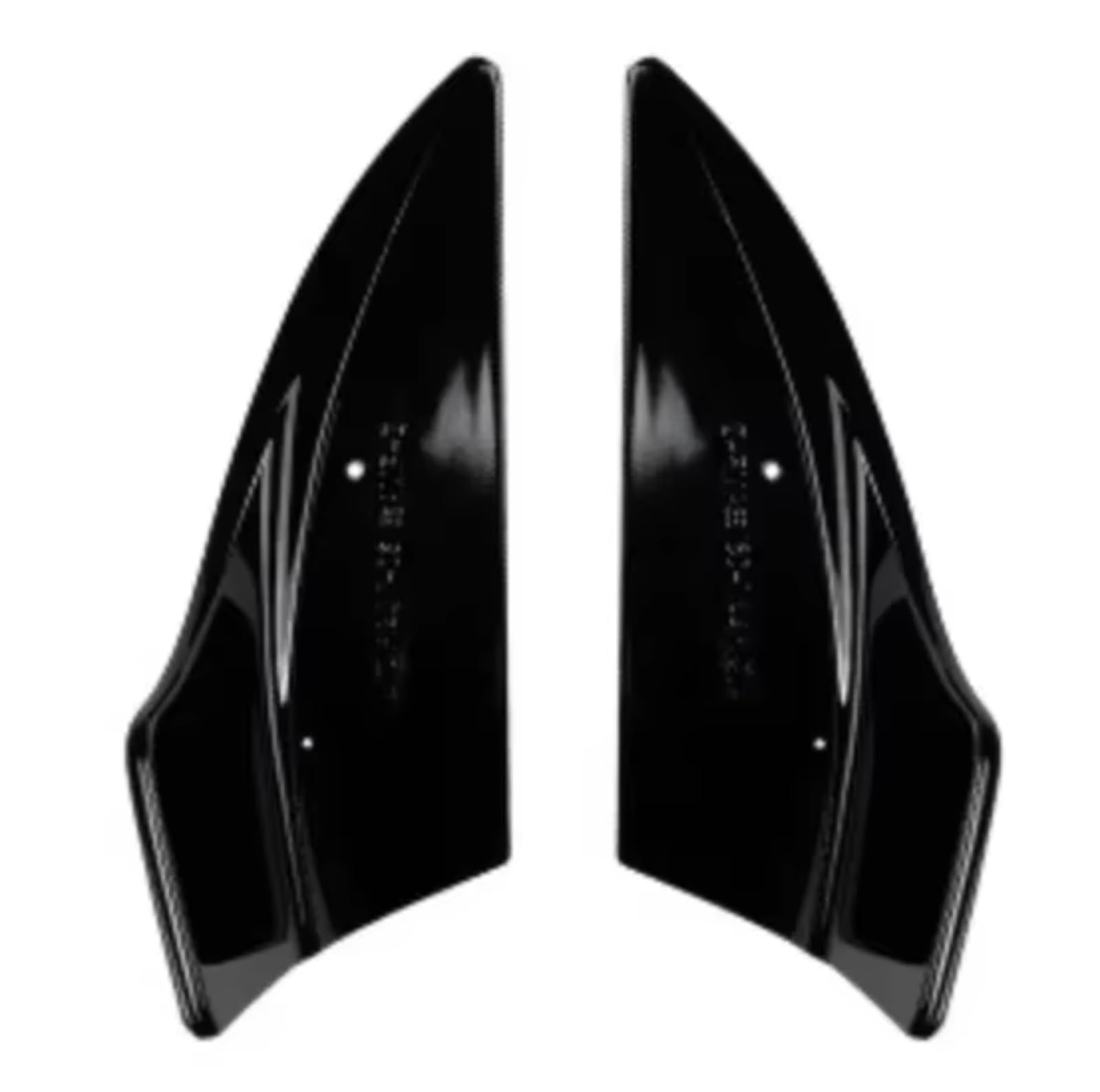Frontspoiler Für Benz C W206 S206 Für AMG C43 2021-2024 Frontschürze Spoiler Ecke Protector Canard Diffusor Splitter Außen Tuning Frontspoiler Lippe(Gloss Black) von Avfpra