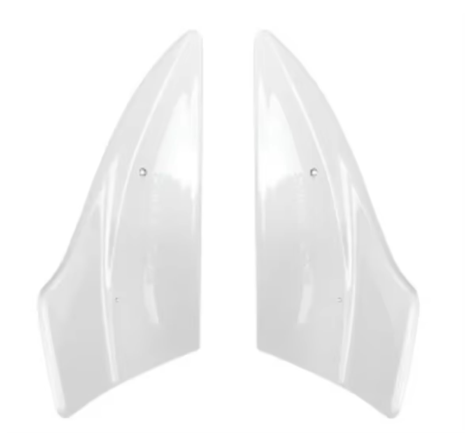 Frontspoiler Für Benz C W206 S206 Für AMG C43 2021-2024 Frontschürze Spoiler Ecke Protector Canard Diffusor Splitter Außen Tuning Frontspoiler Lippe(Weiß) von Avfpra