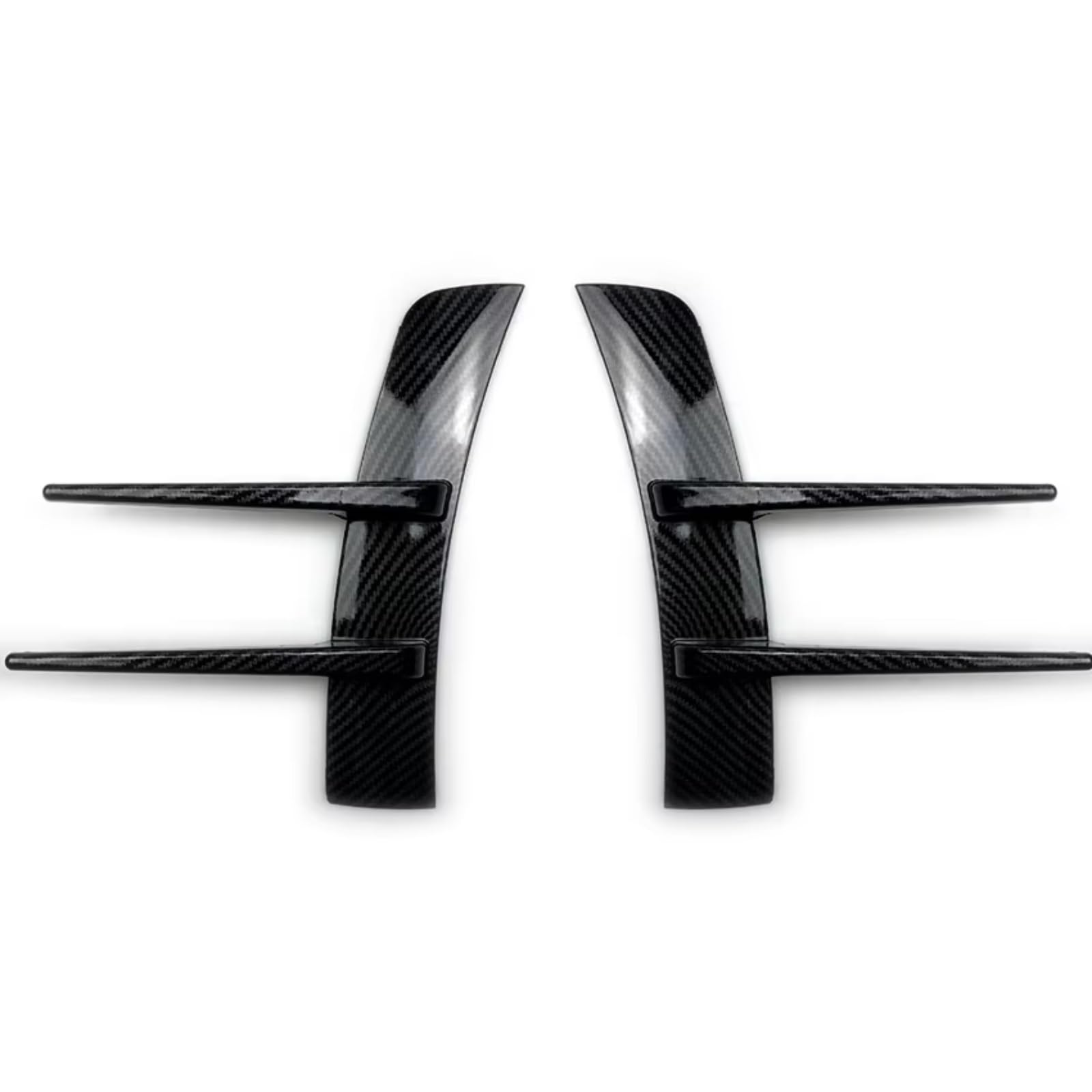 Frontspoiler Für Benz W177 A180 A200 A250 A260 Für AMG A35 2018-2022 Aero Body Kits Auto Front Canards Schürze Stoßstange Splitter Spoiler Frontspoiler Lippe(Carbon Look 1) von Avfpra