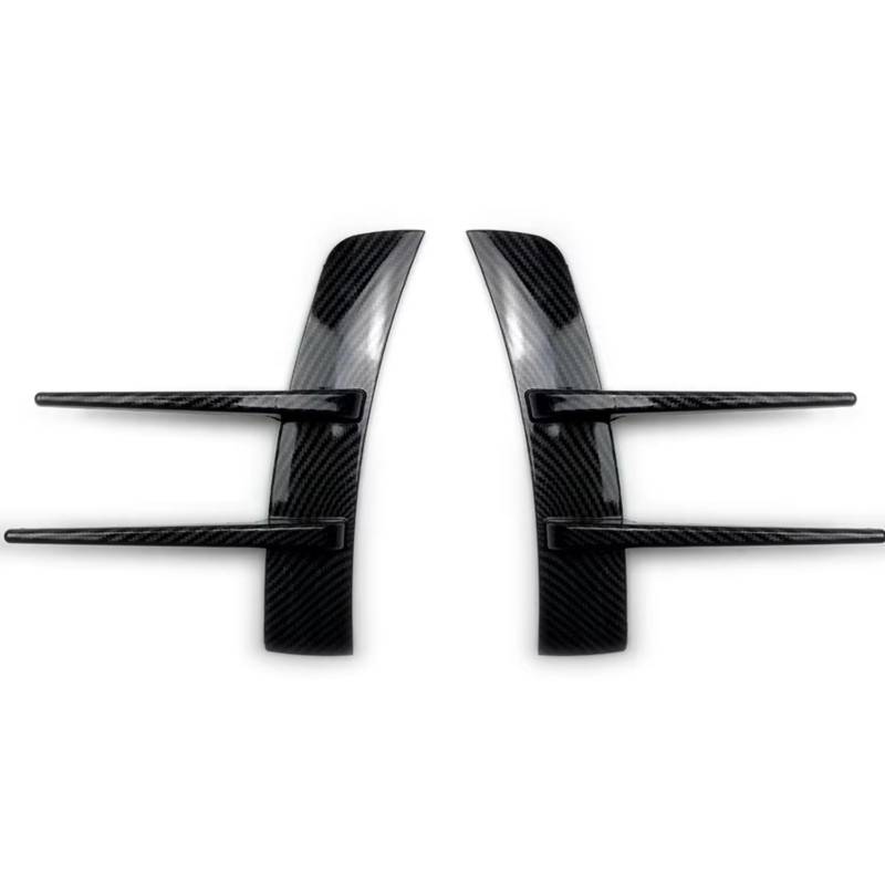 Frontspoiler Für Benz W177 A180 A200 A250 A260 Für AMG A35 2018-2022 Aero Body Kits Auto Front Canards Schürze Stoßstange Splitter Spoiler Frontspoiler Lippe(Carbon Look 1) von Avfpra