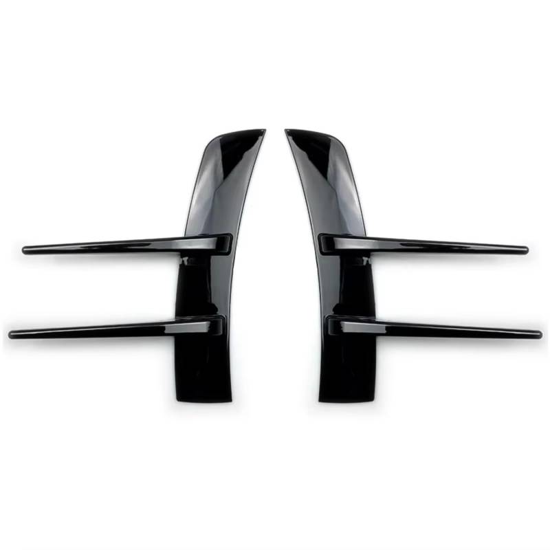 Frontspoiler Für Benz W177 A180 A200 A250 A260 Für AMG A35 2018-2022 Aero Body Kits Auto Front Canards Schürze Stoßstange Splitter Spoiler Frontspoiler Lippe(Gloss Black 1) von Avfpra