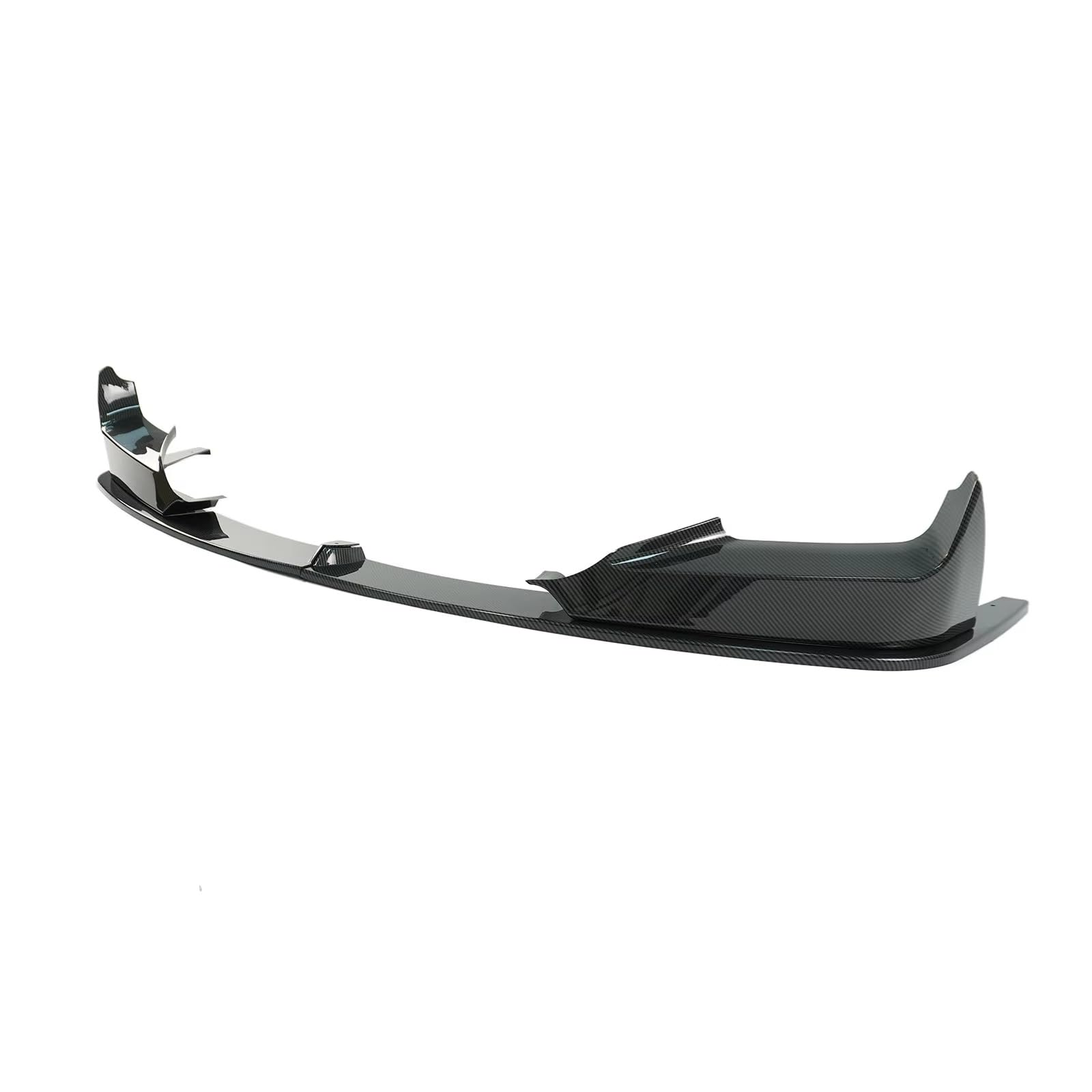 Frontspoiler Für F06 F12 F13 640i 650i Sport 2012-2018 Spoiler Splitter Autozubehör Glänzend Schwarz ABS-Kunststoff 4PCS Frontschürze Lippe Frontspoiler Lippe(Carbon Fiber Print) von Avfpra