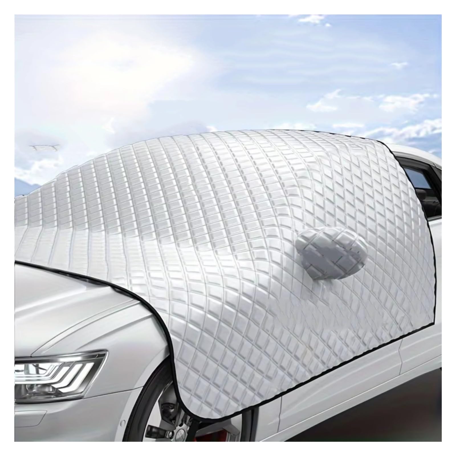 Sonnenschutz Auto Auto-Frontscheiben-Schnee-Windschutz-Sonnenschutzabdeckung Auto-SUV Sommer/Winter Ultradicke Schützende Windschutzscheibenabdeckung Sonnenschutz Auto Auto-Frontscheiben-Schnee-Windschutz-Sonnenschutzabdeckung Auto-SUV Sommer/Winter Ultradicke Schützende Windschutzscheibenabdeckung von Avfpra