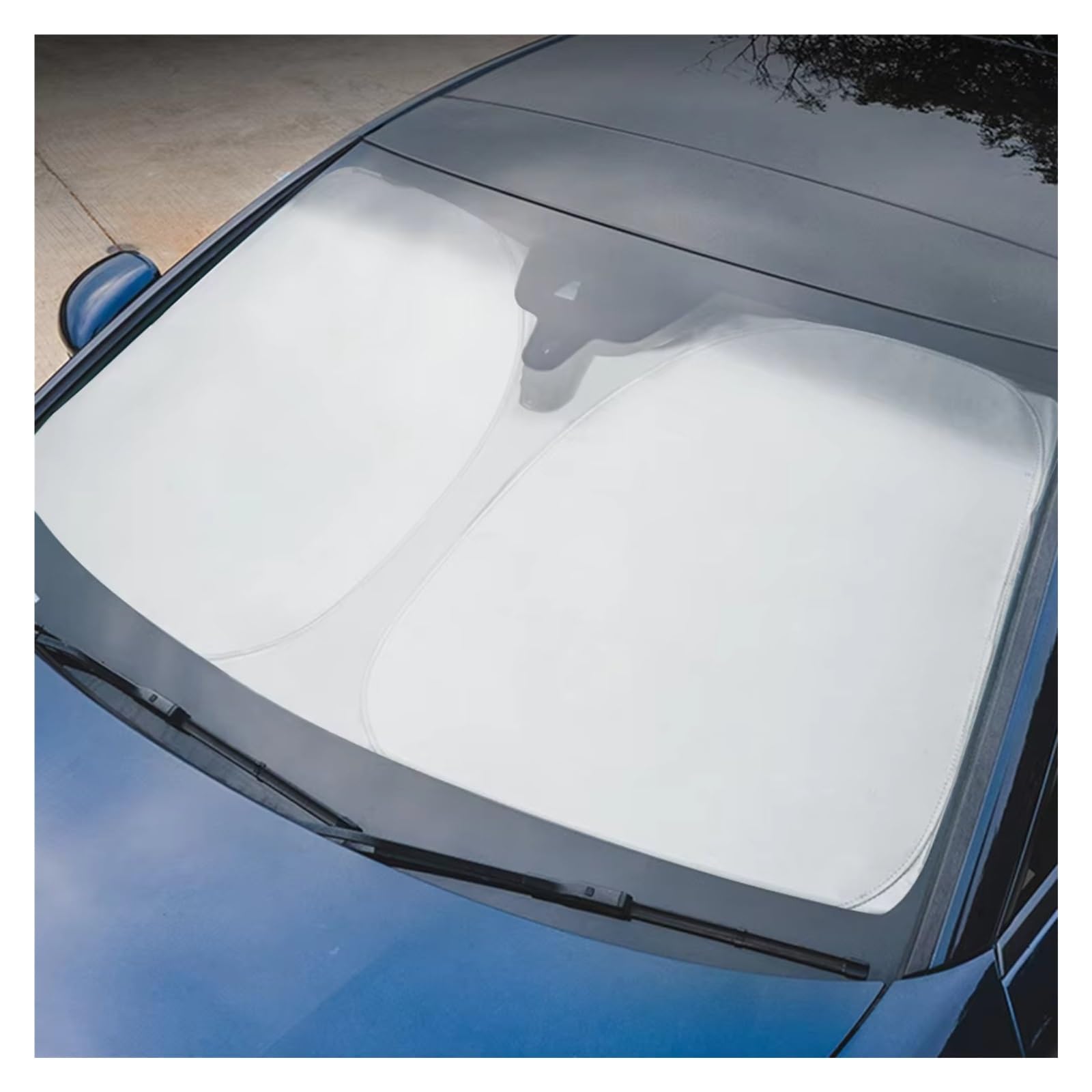 Sonnenschutz Auto Für Civic Für Typ R Fk8 Fk7 Fk2 Für Accord Für CRV Für Fit Mugen Auto Windschutzscheibe Sonnenschutz Abdeckungen Visiere Frontscheibe(70x140cm-C) von Avfpra