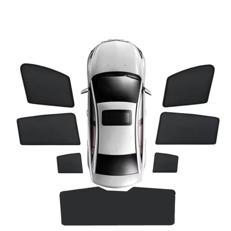 Sonnenschutz Auto Für Für Mondeo Mk IV Iv 3. Generation 2008~2014 Schutzschild Blockieren Fenster Sonnenschutz Privatsphäre Seitenbeschattung(7PCS Set) von Avfpra
