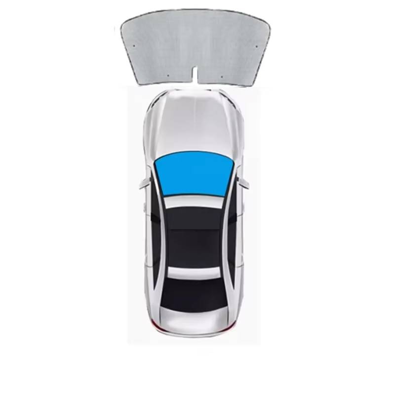 Sonnenschutz Auto Für Hongqi Für HS7 2019~2025 MK1 MK2 Auto Windschutzscheibe Sonnenschirm Wärmedämmung Auto Teile Sonnenblende(Front Windshield) von Avfpra