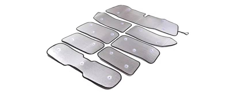 Sonnenschutz Auto Für Hummer H3 2005-2009 Auto Frontscheibe Abdeckung Volle Fenster Glas Sonnenschutz Sonnenschirm(8pcs) von Avfpra