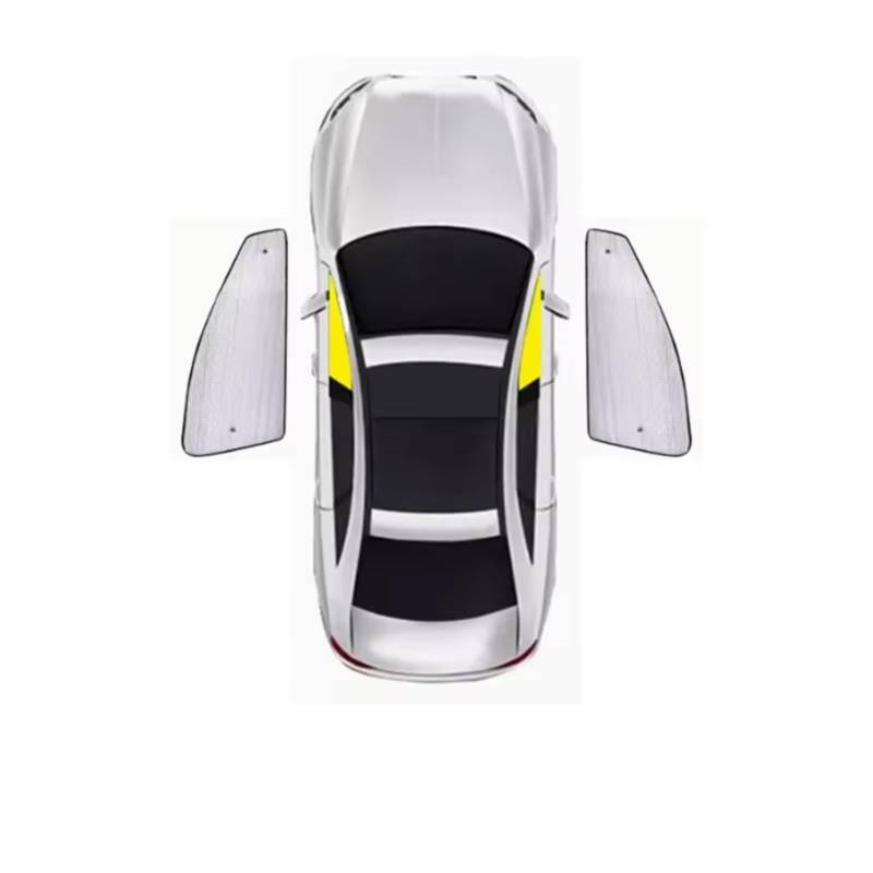 Sonnenschutz Auto Für Kia K5 Für Optima JF 2016~2020 MK4 Limousine Auto Windschutzscheibe Sonnenschirm Wärmedämmung Auto Teile Sonnenblende Zubehör(Front Windows) von Avfpra