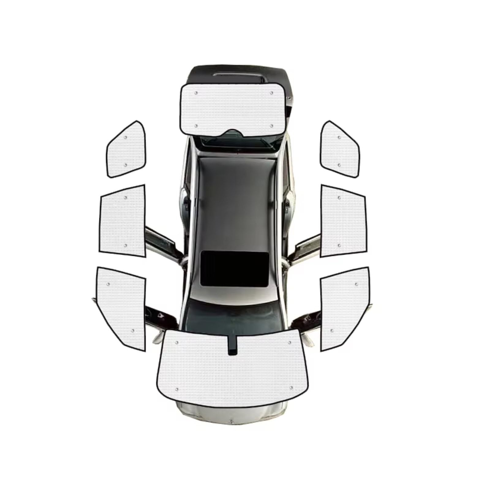 Sonnenschutz Auto Für Land Für Rover Für Range Für Rover Für Sport L320 2005~2013 Auto-Vollsonnenblenden Autofenster-Sonnenblenden(All Sunshades) von Avfpra
