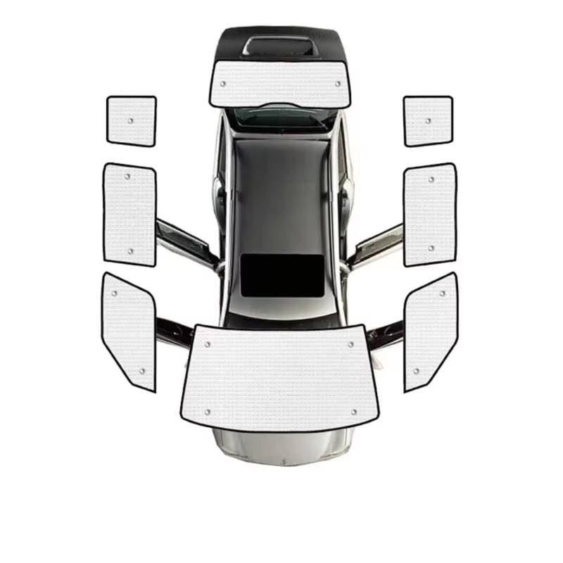 Sonnenschutz Auto Für Skoda Für Yeti 5L 2009~2017 Sonnenschutz Sonnenschutz Windschutzscheibe Visier Sonnenschutz Jalousien Abdeckung Innenraum(All Sunshades) von Avfpra