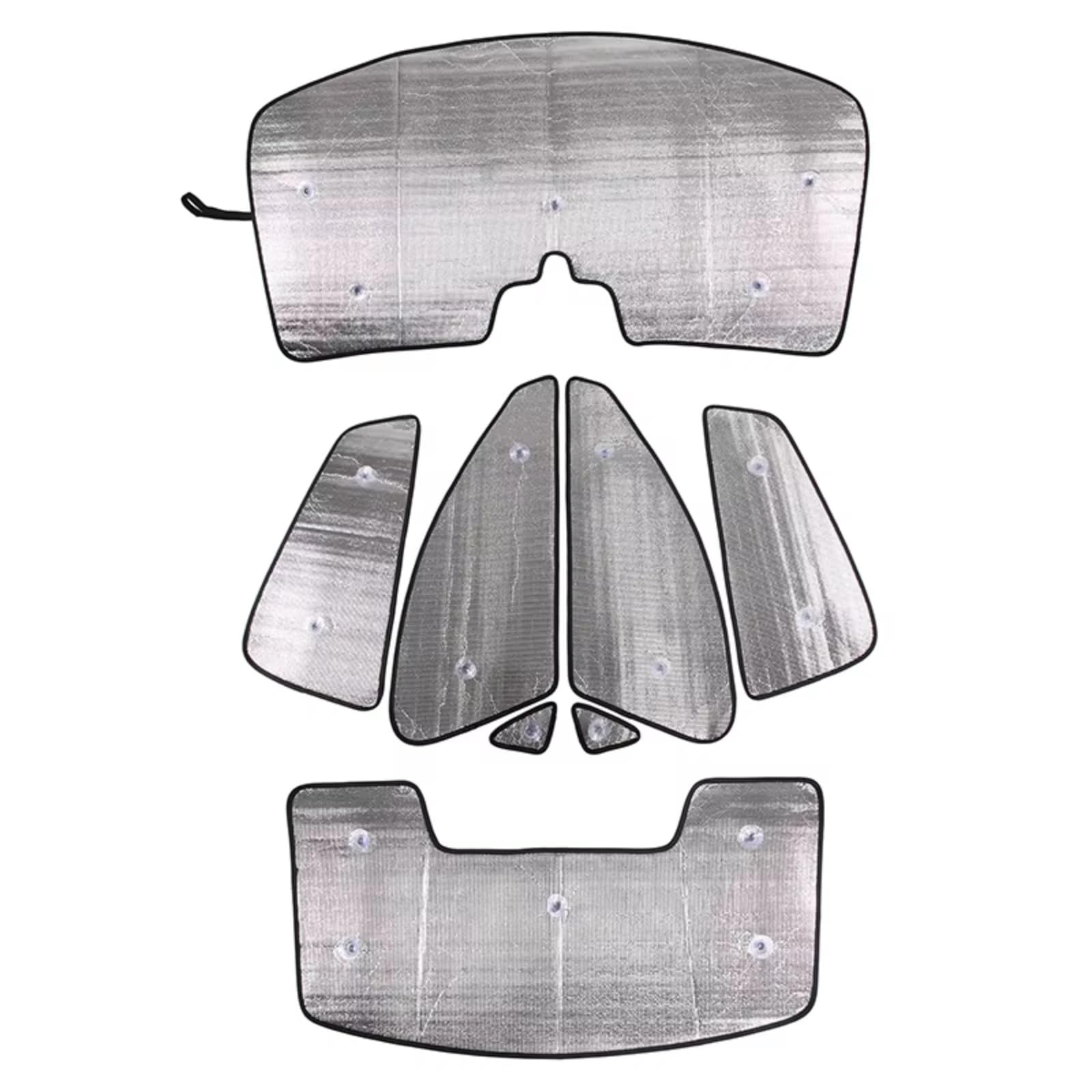 Sonnenschutz Auto Für Taycan 2019 2020 2021 2022 Automotive Windschutzscheibe Sonnenschirme Faltbare Auto Vollständige Abdeckung Sonnenschirm(8Pcs) von Avfpra