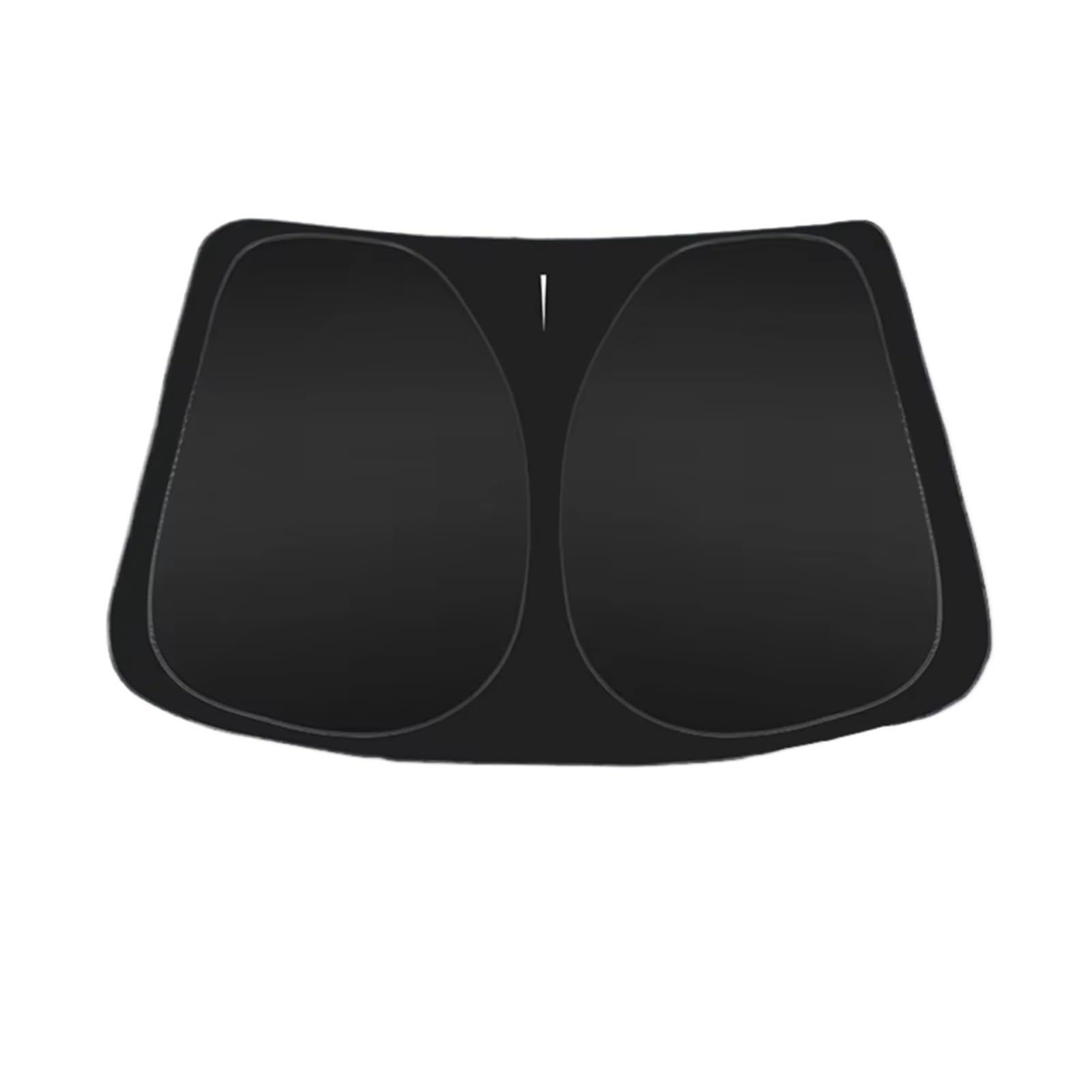 Sonnenschutz Auto Für Tesla Für Modell 3 Y 2017-2025 Windschutzscheibe Sonnenschutz Abdeckung Schutz Vorderseite Fenster Privatsphäre Blind(My Front Windshield) von Avfpra