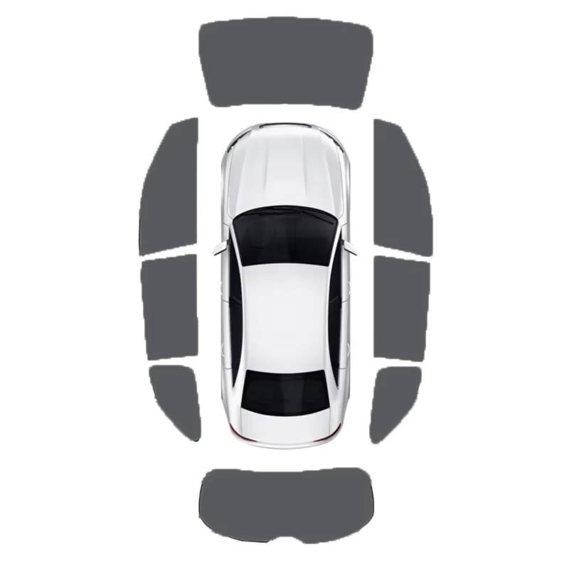 Sonnenschutz Auto Für Tesla Für Modell Y 2020 2021 2022 2023 2024 2025 Magnetische Blockiervorhänge Privatsphäre Schattierung Sonnenschutz Visier(8PCS Set) von Avfpra