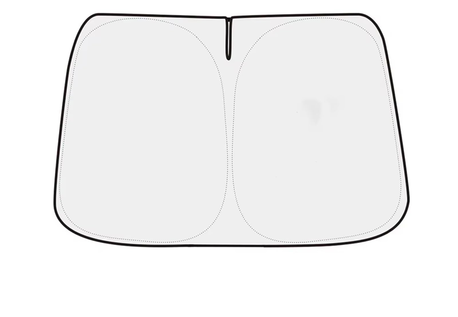 Sonnenschutz Auto Für Tesla Für Modell Y 3 2016-2024 Auto Sonnenschutz Frontscheibe Schatten Abdeckung Visier Windschutzscheibe Sonnenschirm(Silber) von Avfpra