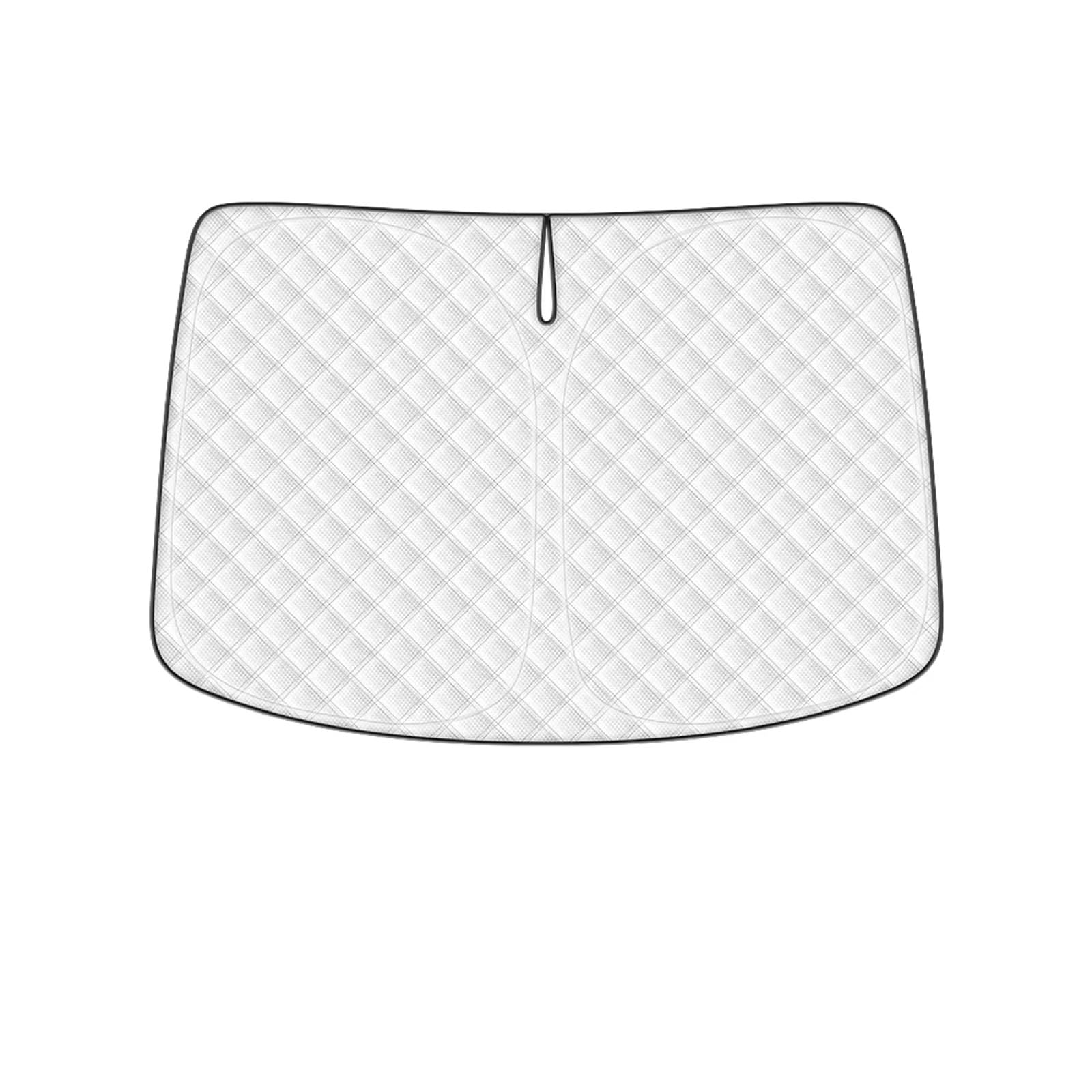 Sonnenschutz Auto Für Tesla Für Modell Y 3 2021-2025 Auto Sonnenschutz Frontscheibe Schatten Abdeckung Visier Glas Dach Dachfenster(M3 Aluminum foil) von Avfpra