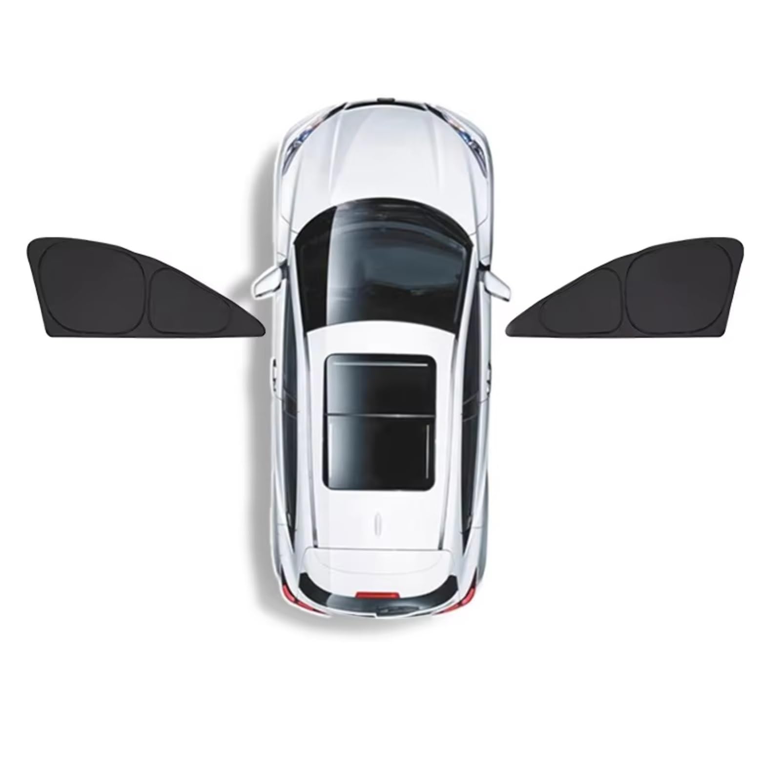 Sonnenschutz Auto Für Tesla Für Modell Y 3 2025 XS Sonnenschutz Vorne Hinten Seite Fenster Sonnenschutz Windschutzscheibe Sonnenblende(M3 Front Side) von Avfpra