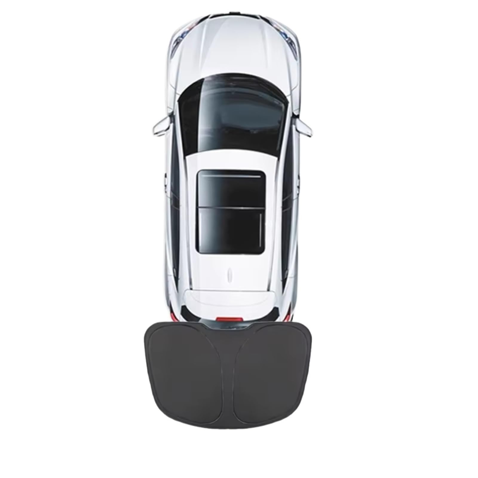 Sonnenschutz Auto Für Tesla Für Modell Y 3 2025 XS Sonnenschutz Vorne Hinten Seite Fenster Sonnenschutz Windschutzscheibe Sonnenblende(My Back Windshield) von Avfpra