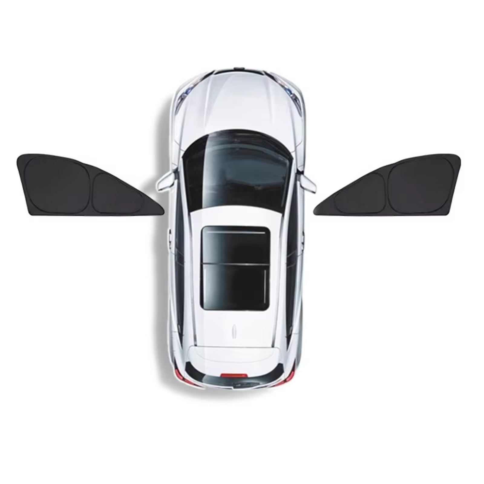 Sonnenschutz Auto Für Tesla Für Modell Y 3 2025 XS Sonnenschutz Vorne Hinten Seite Fenster Sonnenschutz Windschutzscheibe Sonnenblende(My Front Side) von Avfpra
