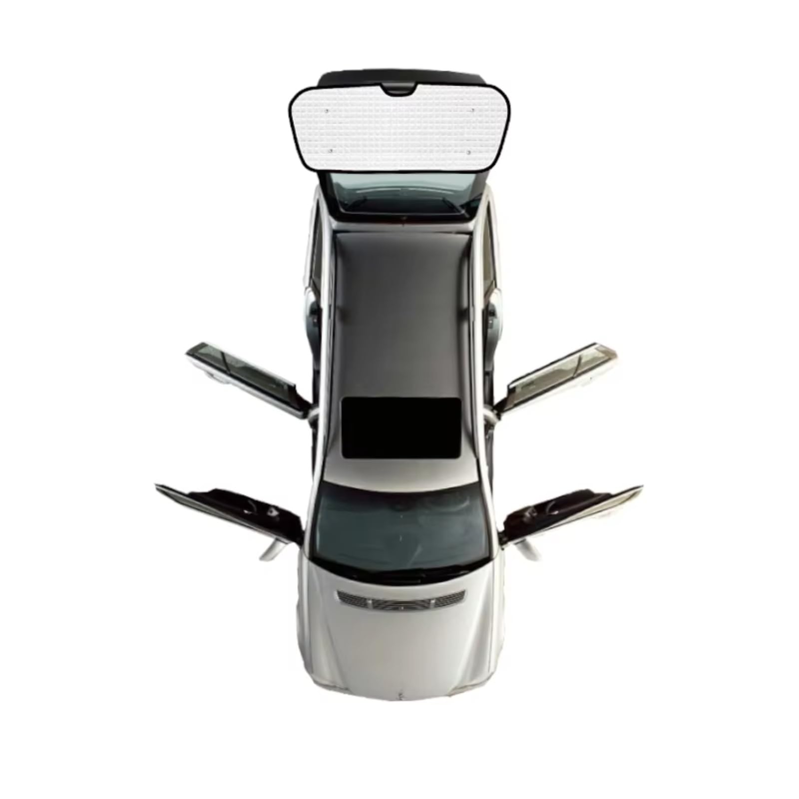 Sonnenschutz Auto Für Toyota Für Land Für Cruiser Für Prado J150 LC150 FJ150 2010~2023 Auto Sonnenschutzfensterabdeckung Auto Vollfensterbeschattung(Rear Windshield) von Avfpra