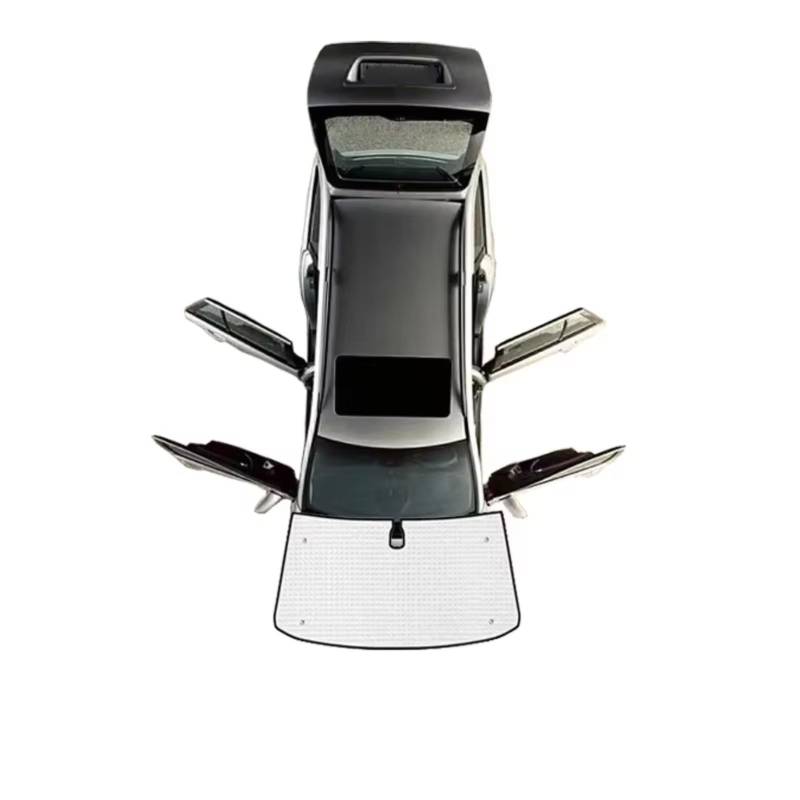Sonnenschutz Auto Für VW Für Transporter Für Caravelle Für Multivan Für Doubleback T5 LWB 2003~2015 Auto-Sonnenschutz-Visier-Blindabdeckung(Front Windshield) von Avfpra