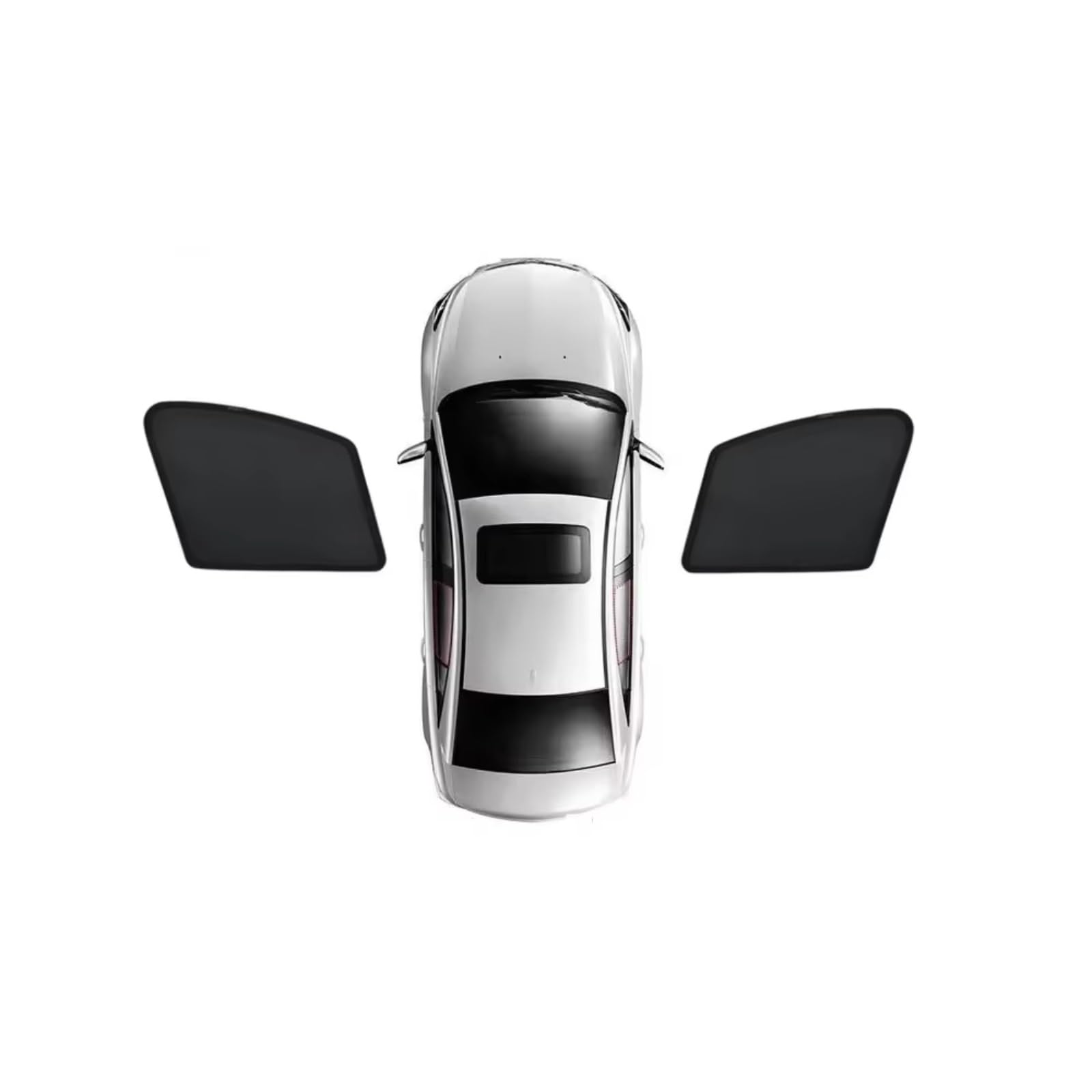 Sonnenschutz Auto Für VW ID4 ID.4 2023 2022 2021 2024 Schild Windschutzscheibe Vorhang Fenster Abdeckung Sonnenschutz Mesh Sonnenschirme(2PCS Front) von Avfpra