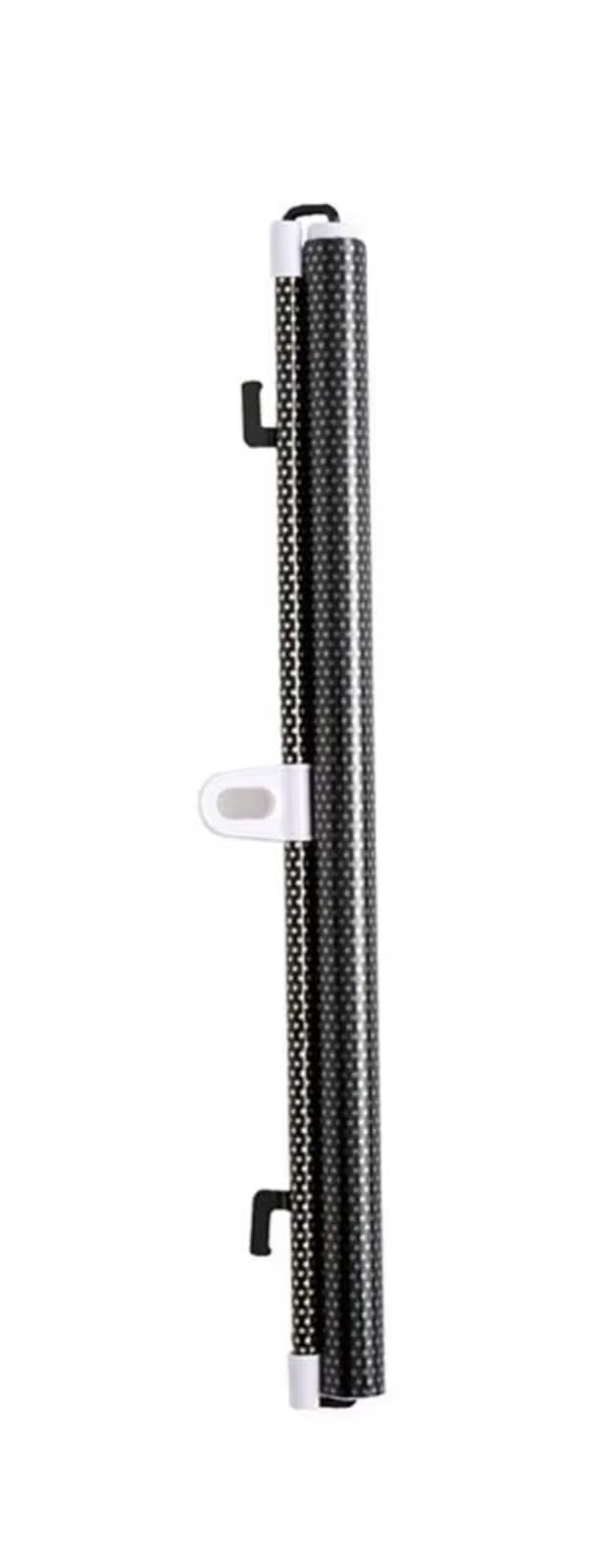 Sonnenschutz Auto Universal Sonnenschutz Rollos Auto Sonnenblenden Fenster Vorhänge Saugnapf Versenkbare Blackout Vorhang Sonnenschutz Abdeckung(Black-45x125cm) von Avfpra