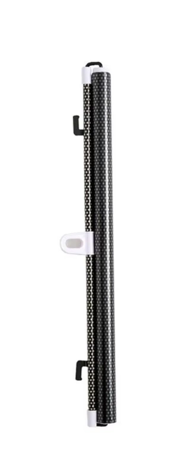 Sonnenschutz Auto Universal Sonnenschutz Rollos Auto Sonnenblenden Fenster Vorhänge Saugnapf Versenkbare Blackout Vorhang Sonnenschutz Abdeckung(Black-58x125cm) von Avfpra