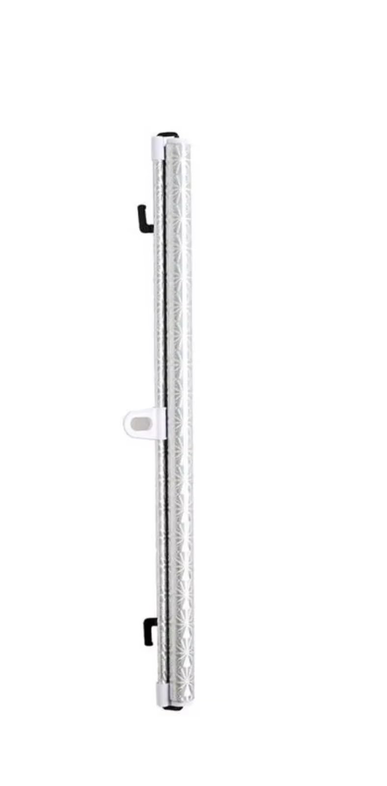 Sonnenschutz Auto Universal Sonnenschutz Rollos Auto Sonnenblenden Fenster Vorhänge Saugnapf Versenkbare Blackout Vorhang Sonnenschutz Abdeckung(Silver-40x125cm) von Avfpra