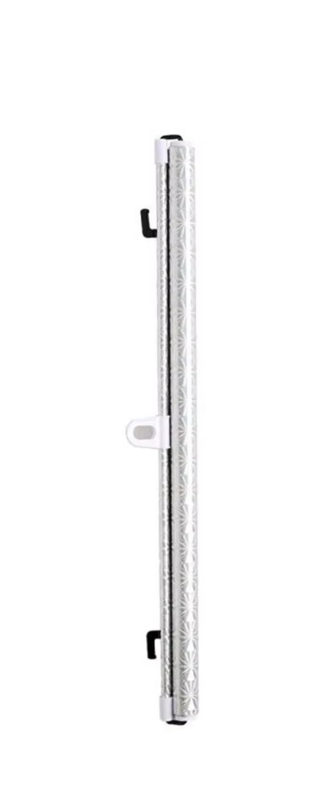 Sonnenschutz Auto Universal Sonnenschutz Rollos Auto Sonnenblenden Fenster Vorhänge Saugnapf Versenkbare Blackout Vorhang Sonnenschutz Abdeckung(Silver-45x125cm) von Avfpra