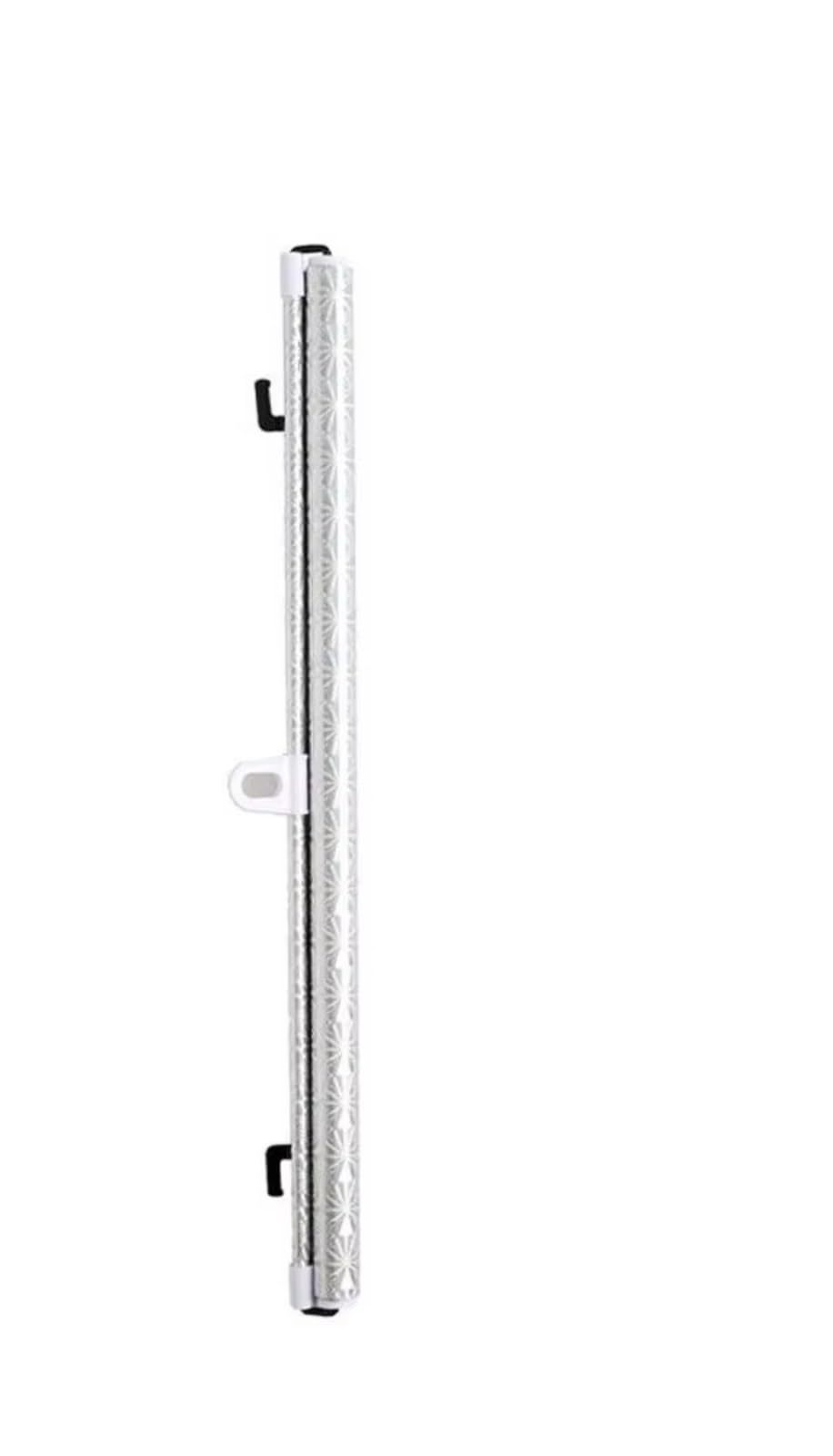 Sonnenschutz Auto Universal Sonnenschutz Rollos Auto Sonnenblenden Fenster Vorhänge Saugnapf Versenkbare Blackout Vorhang Sonnenschutz Abdeckung(Silver-58x125cm) von Avfpra