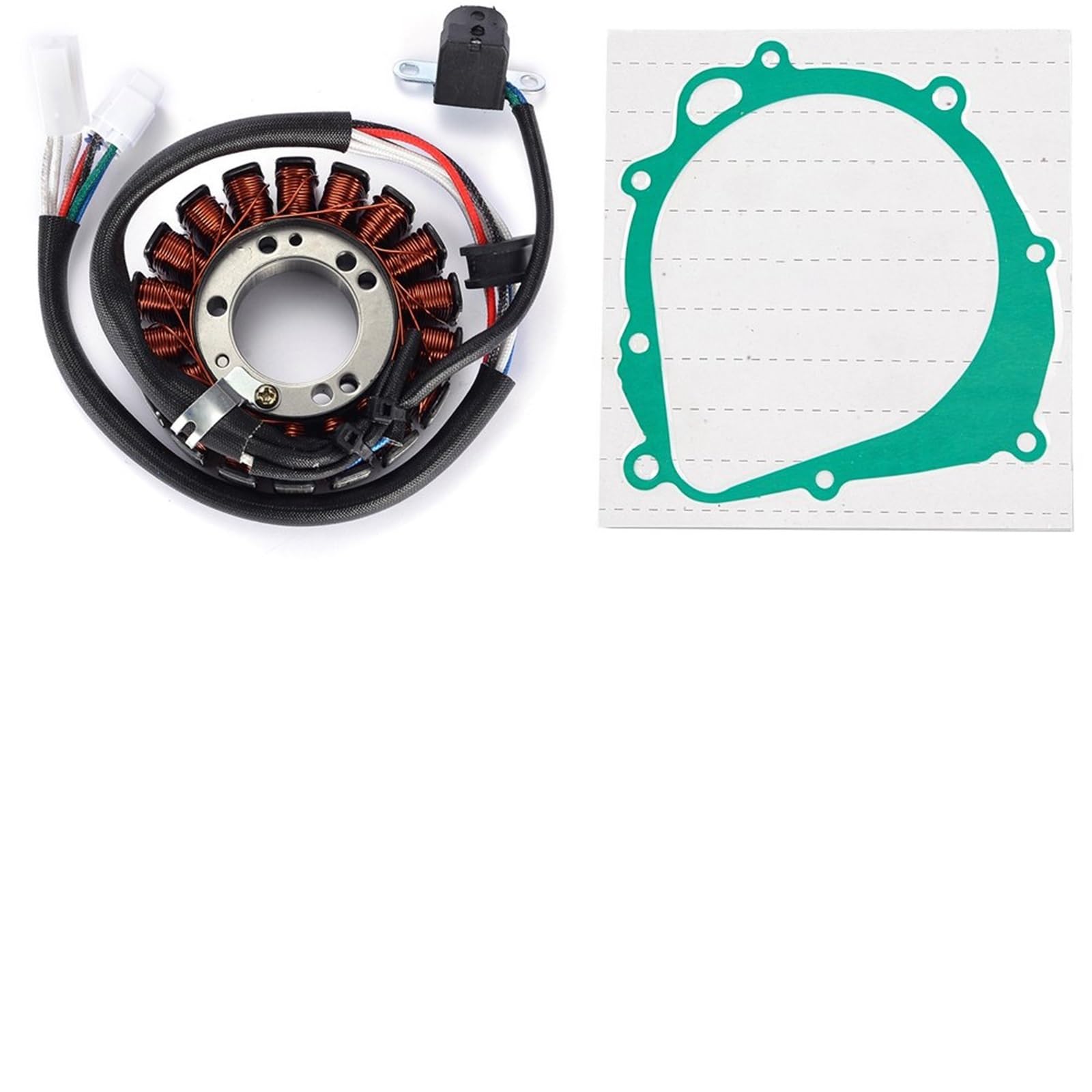 Zündung Stator Magneto Für Arctic Cat Für DVX-400 Für DVX400 2004/2006-2008 Mit Dichtung Motor Stator Spule + Spannungsreglergleichrichter Stator Spule(C) von Avfpra