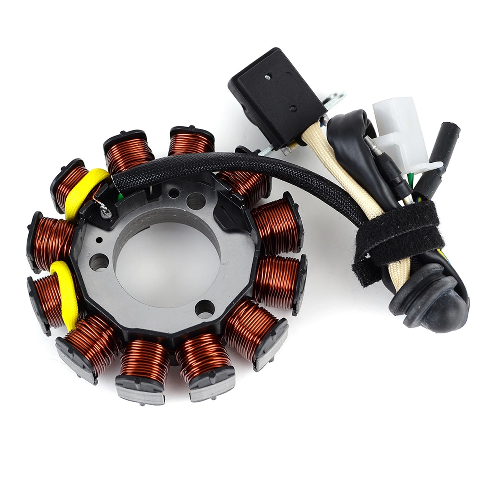 Zündung Stator Magneto Für CBF 125 125M CBF 125 M 2009-2010 Motorrad Stator Spule Regler Gleichrichter Magnet Dichtung Stator Spule(B) von Avfpra
