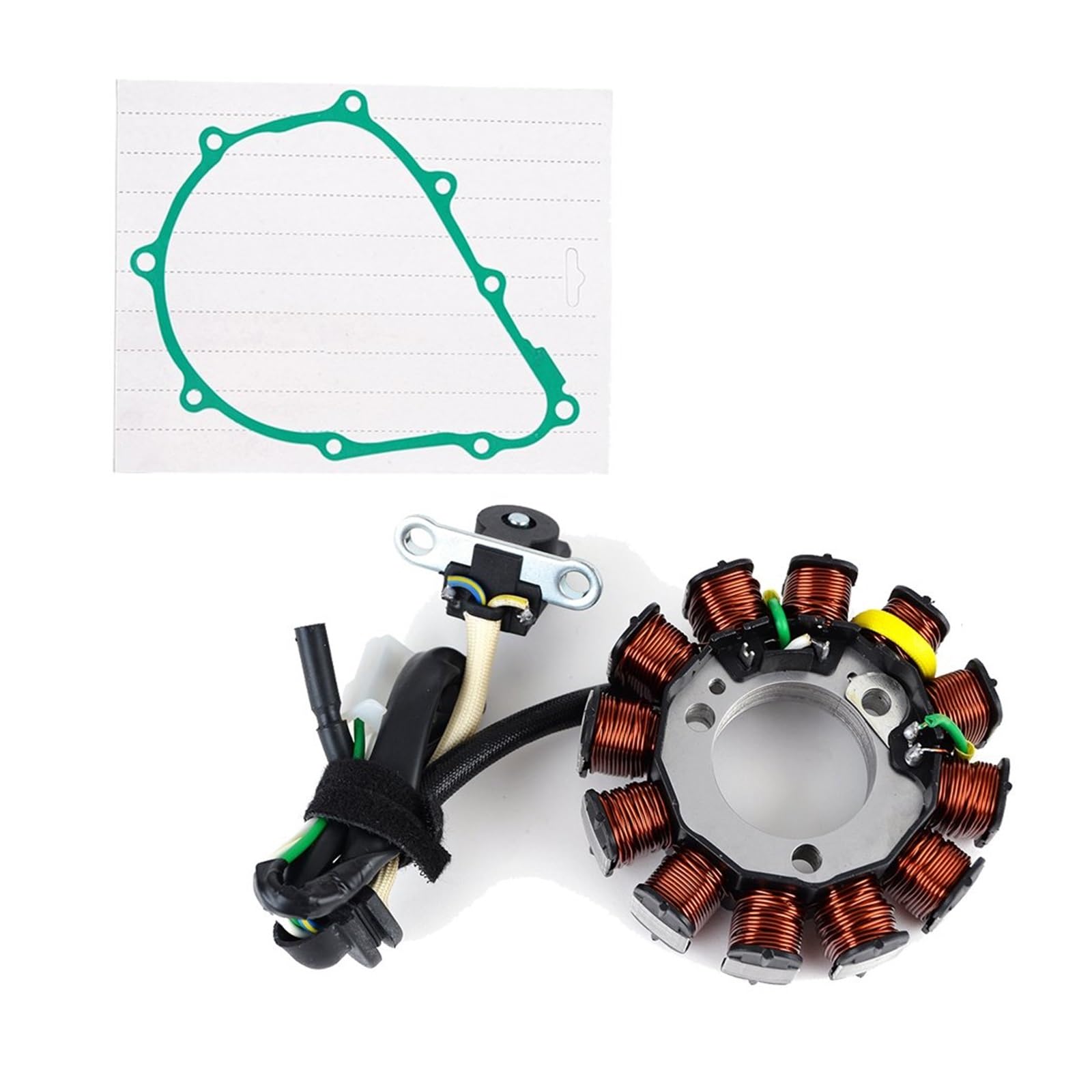 Zündung Stator Magneto Für CBF 125 125M CBF 125 M 2009-2010 Motorrad Stator Spule Regler Gleichrichter Magnet Dichtung Stator Spule(C) von Avfpra