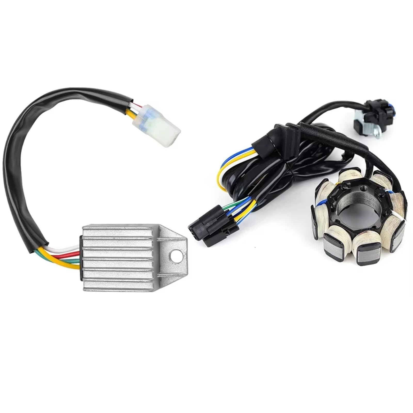 Zündung Stator Magneto Für CRF 250 250X 2004-2019 2018 2017 2016 2015 2014 2013 2012 Mit Dichtung Stator Spule Regler Rectifier Stator Spule(C) von Avfpra